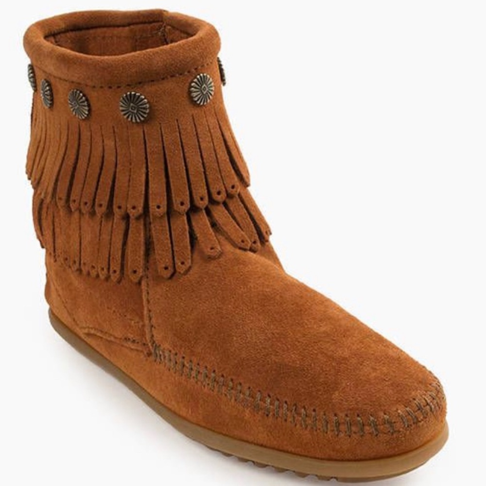 Minnetonka Fringe Booties